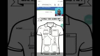 Atividade para conhecer as crianças através da atividade CAMISA TUDO SOBRE MIM