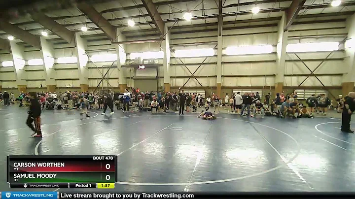 83 Lbs Cons. Round 3 - Carson Worthen, MT Vs Samue...
