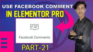 How to use comment widget in Elementor Pro | Elementor Pro comment tutorial in Urdu/Hindi Part-21