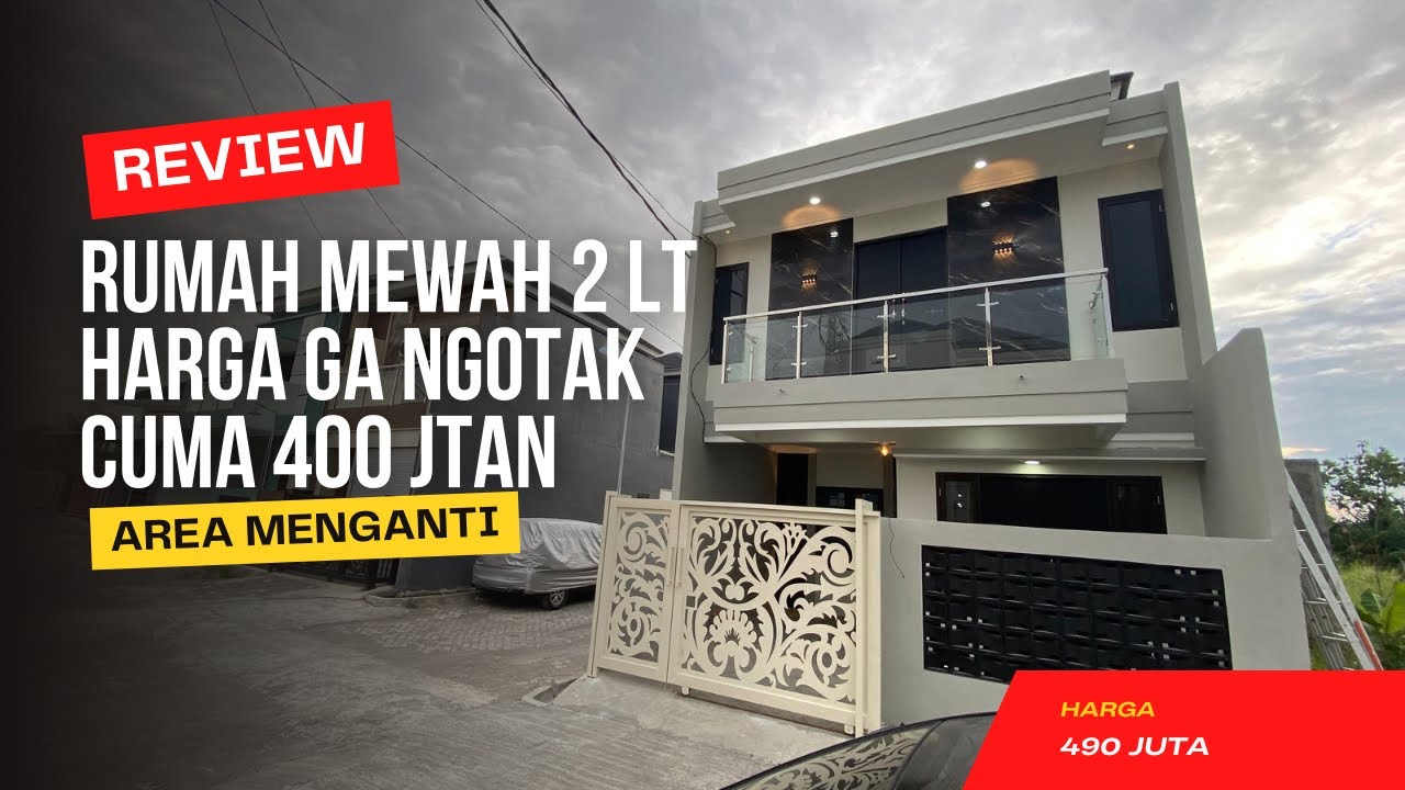 GAK MASUK AKAL ‼️ RUMAH SEMEWAH DAN SELENGKAP ITU CUMA 400 JTAN