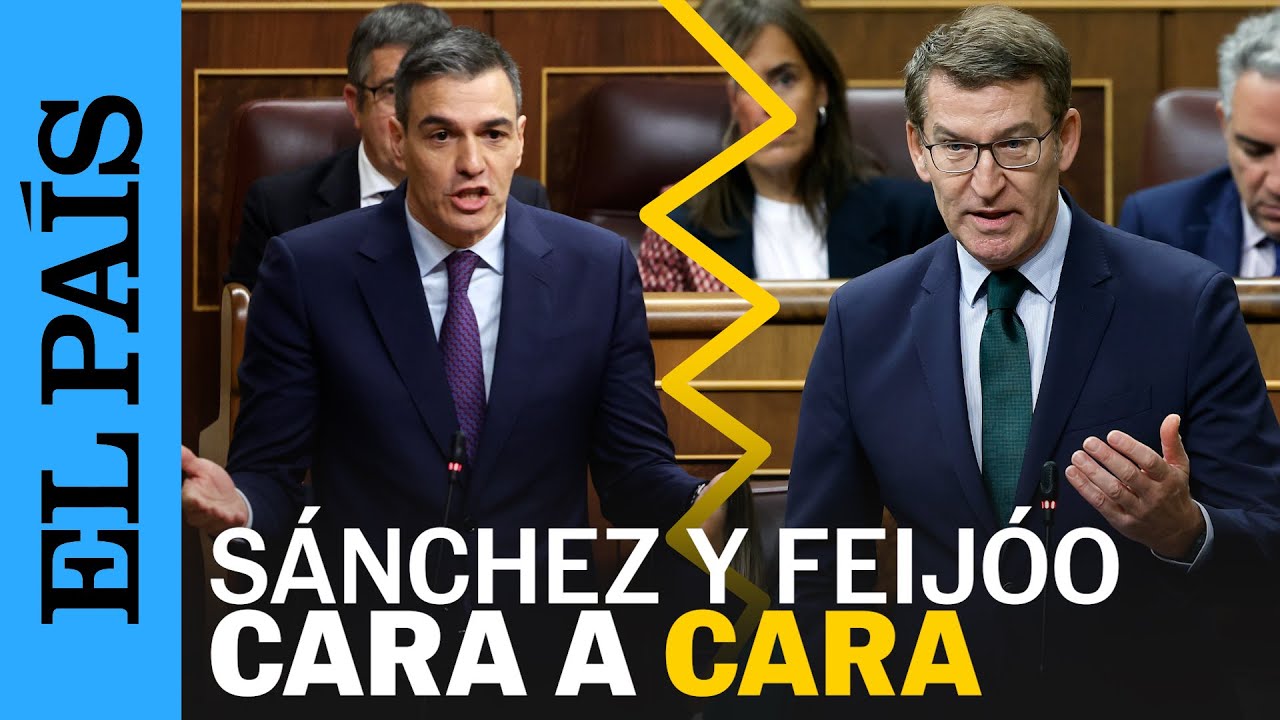 Los mejores momentos del cara a cara entre Sánchez y Feijóo en la ...