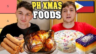 What is the BEST CHRISTMAS FOOD in The Philippines? | ULTIMATE Filipino Christmas Foods Tier List