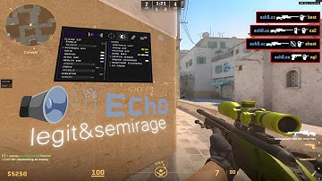 cs2 legit&semirage | ft. ech0.cc