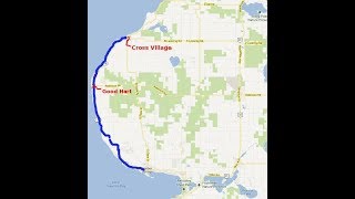 Pure Michigan M119 Tunnel Of Trees Winter Drive Harbor Springs To Good Hart Youtube