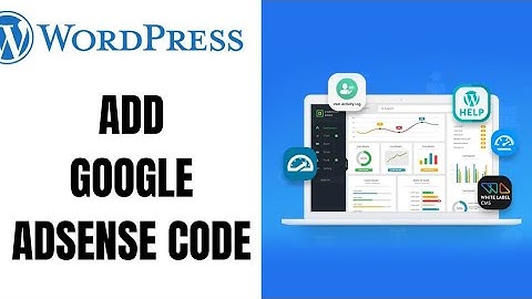 How to Add google AdSense code in WordPress Website