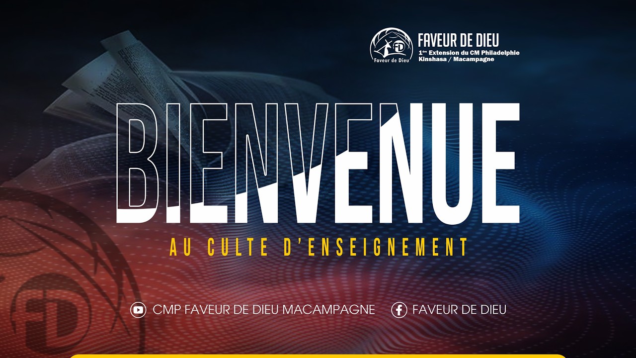 Culte d'Enseignement / Découvrir et vivre sa déstinée (2) / Pasteur Samson OBED