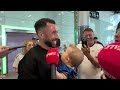 Pico Lopes given hero’s welcome at Dublin Airport