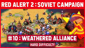 Red Alert 2 - Soviet Mission 10 Weathered Alliance - Hard Difficulty - Under Par Time