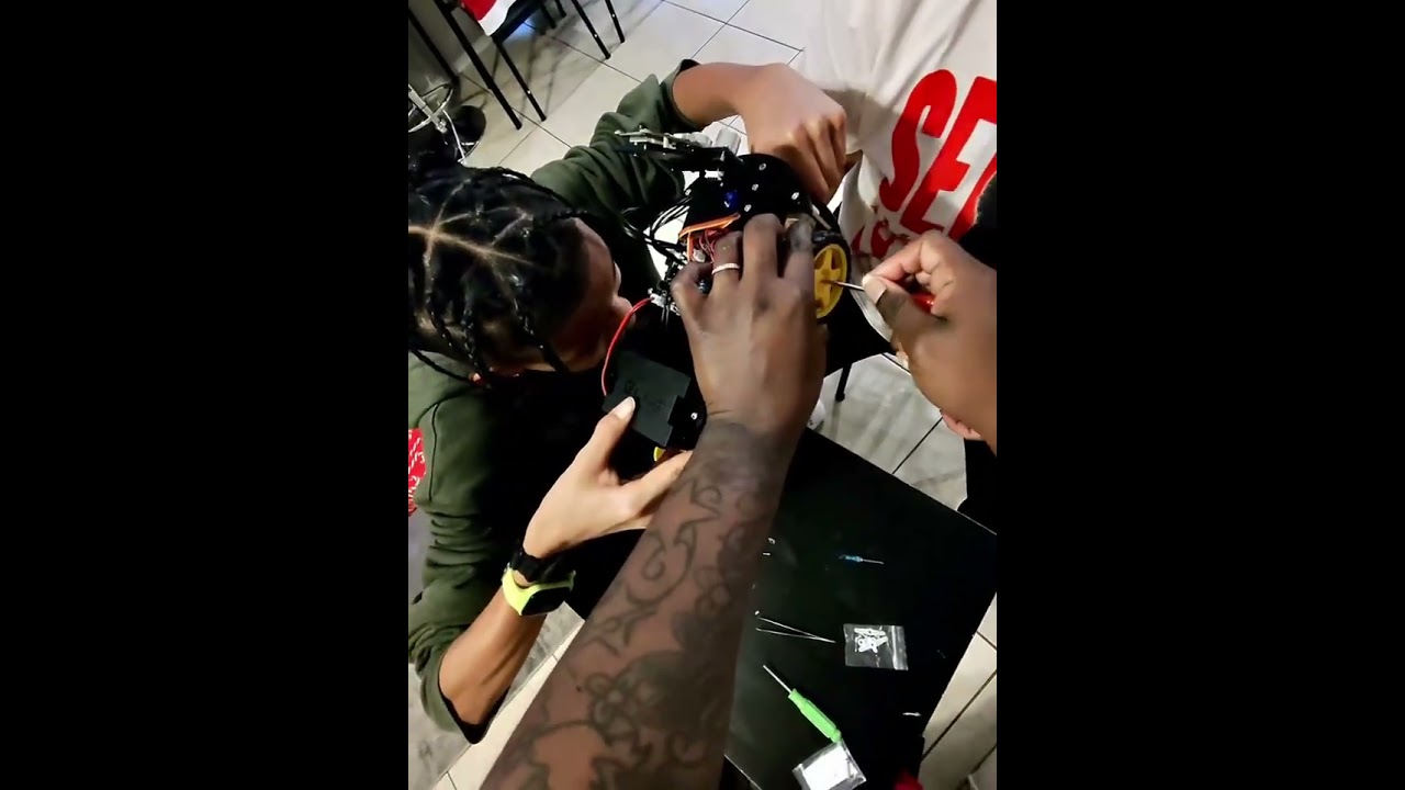 Building a DIY robot car - trial, error, and teamwork. 