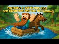 TENTANDO A SORTE NOS RIOS SEM ENCONTRAR UMA VILA NO CAMINHO!
