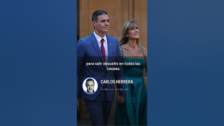 Herrera, sobre Begoña Gómez: "Son hechos, no tiene nada que ver con su carrera profesional"