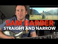 Capture de la vidéo Guitar Teacher Reacts: Sam Barber - Straight And Narrow