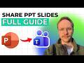 How to Share PowerPoint Slides in Microsoft Teams [2026 Full Guide]