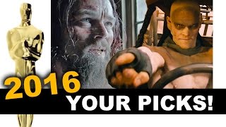 Oscars 2016 Winners - Audience Vote & Reaction - Beyond The Trailer