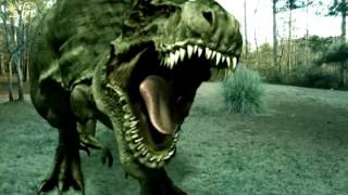 Dinosaur In Back Yard Fxguru