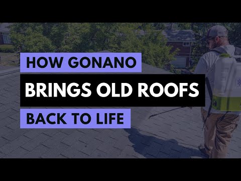 Houston hail storm test showing GoNano treated shingles resisting damage
