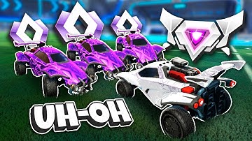 1 SSL Vs 3 of Each Rank Until They Lose in Rocket League