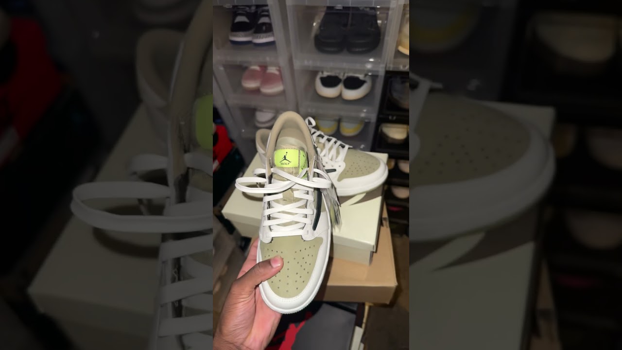Travis scott AIR Jordan 1 Low Golf KickWho GodKiller 
