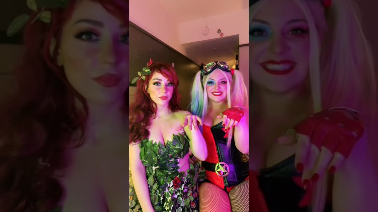 Harley Quinn 💋 😌  #poisonivy #harleyquinn #sapphic #women #comics #love #lovestory #dc #dccomics