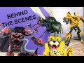 Behind the Scenes: Bumblebee VS Bumblebee VS Cheetor | Transformers Stop Motion Animation |