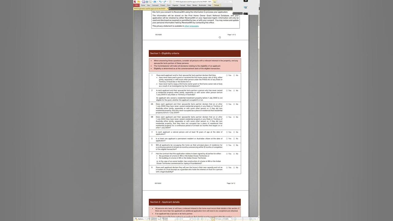 How to Complete the First Home Owner Grant (FHOG) Form in WA | Step-by-Step Guide How to Complete the First Home Owner Grant (FHOG) Form in WA | Step-by-Step Guide