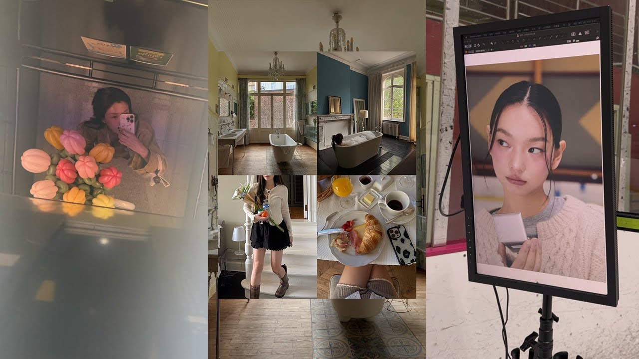 vlog. 패션브랜드 디렉터 일상 소프트서울 X VDL 콜라보 + 룩북촬영 + 성수동 팝업 + 암스테르담 출장 დ