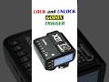 🔒How to LOCK Godox X2T Trigger Buttons #shortsfeed #shorts #photography #youtubeshorts #howto