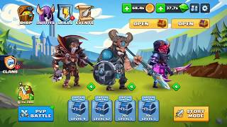 تحميل لعبة Tiny Gladiators 2:Fighting Tournament للموبايل_الرابط أسفل الفيديو screenshot 2