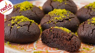 BROWNIE TADINDA 🤤 KAKAOLU ISLAK KURABİYE TARİFİ Resimi