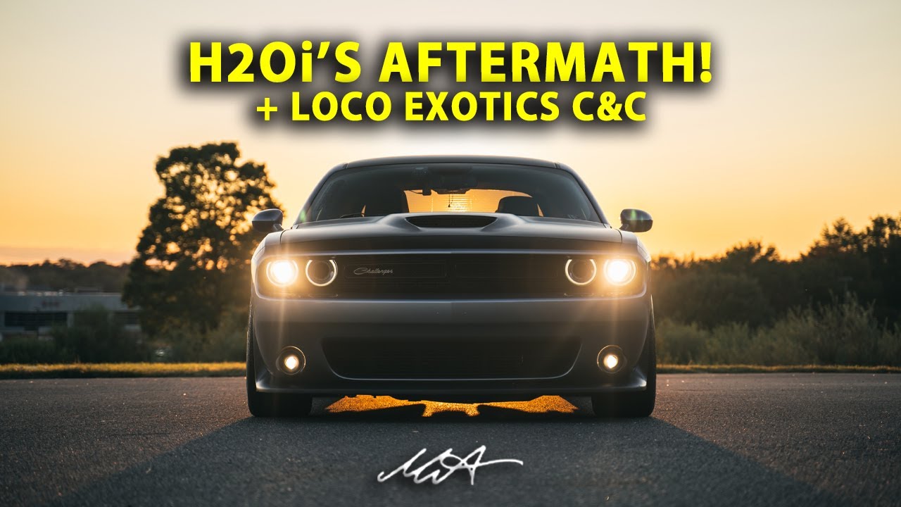 H2Oi's Aftermath on my Dodge Challenger + Loudoun County Exotics Car Show! - VLOG #20!