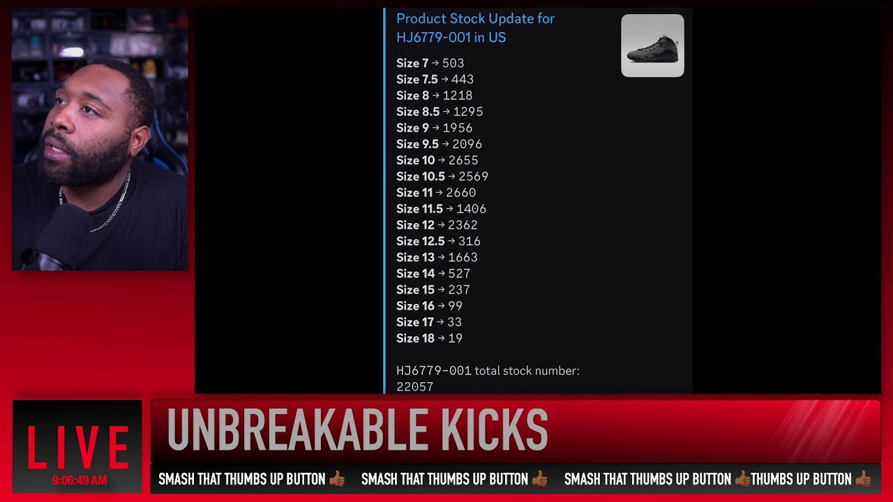 LIVE COP: AIR JORDAN 10 SHADOW