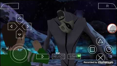 Ben 10 alien force vilgax attacks ppspp walkthrough leval 5 part 2 bose fight of ghost freak in  HD