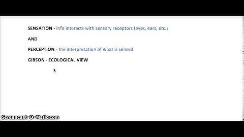 PSY 241 - 5.3 ecological view