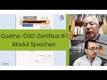 Goethesdzertifikat b1  modul sprechen   