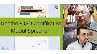 Goethe/ÖSDZertifikat B1 | Modul Sprechen | (شرح بالعربية)