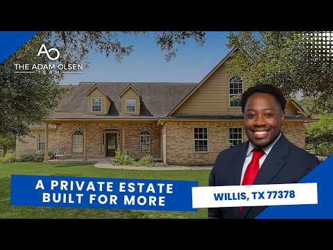 8988 County Line Road, Willis, TX home video tour