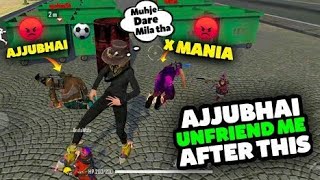 Ajjubhai And Xmania Angry On Amitbhai 😂😁||WTF Moment Free Fire ||Desi Gamers