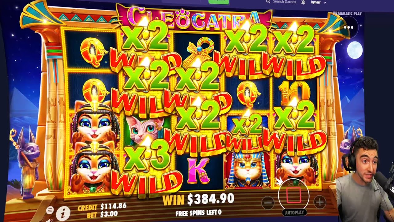 CLEOCATRA Slot MASSIVE WIN (NEW PRAGMATIC) - YouTube