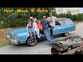 FORGOTTEN Chysler Wagon! Sitting 32 Years! First Wash & Drive!