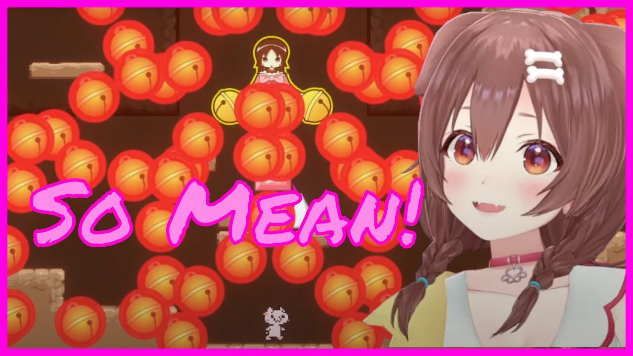 Syobon is tormenting Korone with this Rage Game but this Dog can't be broken [Hololive]