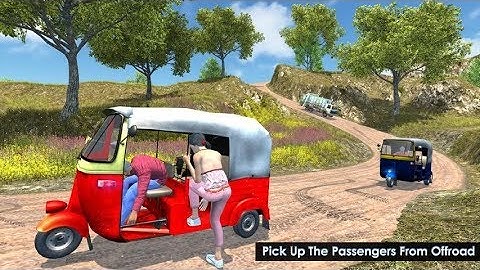 Tuk Tuk Auto Rickshaw Driving Challenge game || Tuk Tuk Auto Rickshaw game