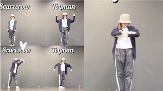 Scarecrow Vs Toyman Popping Practice