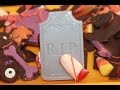 Halloween Graveyard Candy Bark | Holiday candy recipe | How to kids recipe