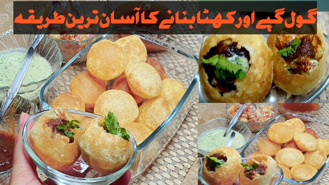 A Complete Guide For making Gol Gappa at Home Step by Step | Gol Gappa ...