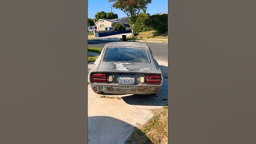 280z Open Header startup! #nissan #datsun #280z #260z #240z #fairladyz #exhaust #bwcp #l28 #headers