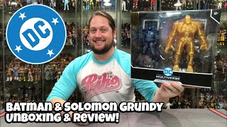 Batman & Solomon Grundy DC McFarlane Unboxing & Review!