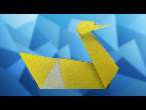 How to make a Traditional Origami Swan