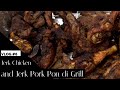 Vlog #6 | Jerk Chicken and Jerk Pork pon di grill || Jamaican style | Pool day fun | Jamaican Things