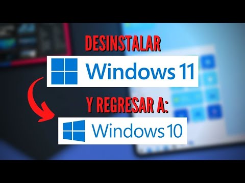 ?Desinstalar Windows 11 y Regresar A Windows 10 ? FACIL y RAPIDO |SIN PERDER ARCHIVOS| WINDOWS.OLD?