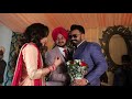 Brother Surprises Sister on her Engagement by Coming from Canada | Harjinder & Manpreet Wedding